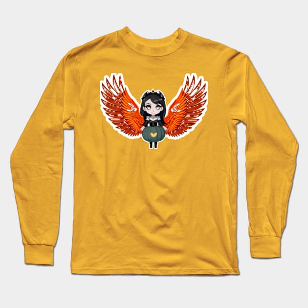 angel or satan Long Sleeve T-Shirt by Sun